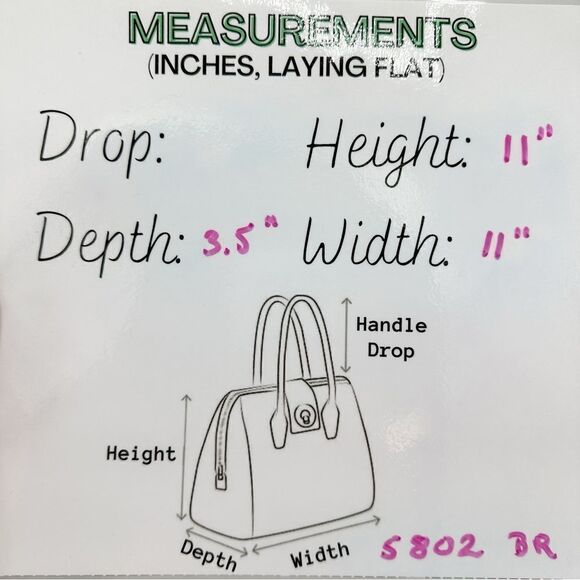 Mix and Match Snap Messenger Crossbody Vegan Handbag (guitar strap not included) - Picture 8 of 10